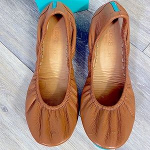 Chestnut Tieks Size 10